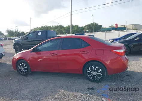 2016 Toyota Corolla Le z USA, uszkodzony, nr VIN 2T1BURHE7GC620765